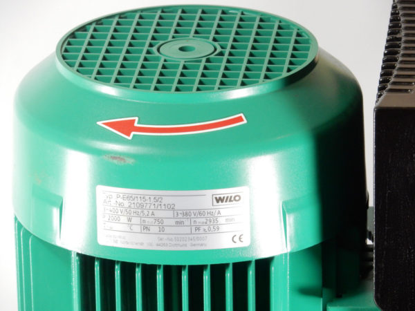 WILO VEROLINE IP-E 65/115-1.5/2 - 3 PHASE CIRCULATION PUMP - Image 6