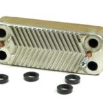 GLOWWORM COMPACT 75E & 80E DOMESTIC HOT WATER HEAT EXCHANGER S801194 was 801194