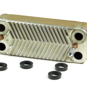 GLOWWORM COMPACT 75E & 80E DOMESTIC HOT WATER HEAT EXCHANGER S801194 was 801194