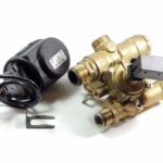 BAXI COMBI INSTANT 80E 80HE 105E & 105HE DIVERTER VALVE 248727 + MOTOR 248733