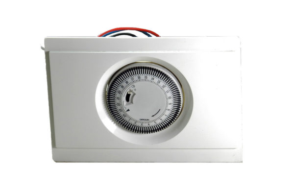 IDEAL LOGIC COMBI 24-HOUR MECHANICAL TIMER CLOCK 204839