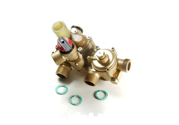 VOKERA LINEA 24 & 28 COMPLETE DIVERTER VALVE 2915 + ACTUATOR MOTOR 2905