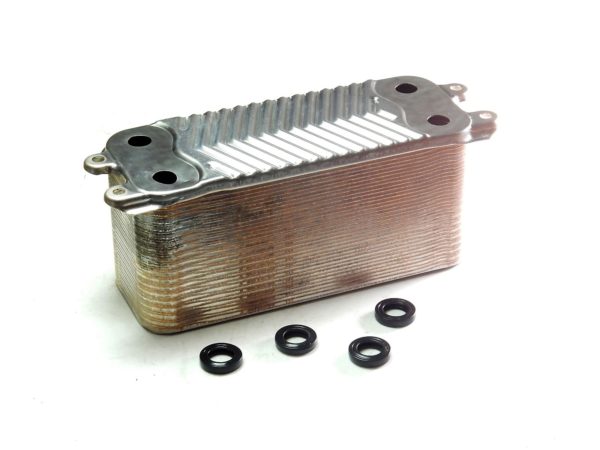 GENUINE VAILLANT ECOTEC PLUS 837 / 838 / 937 / 938 DHW HEAT EXCHANGER 0020025041 - Image 3