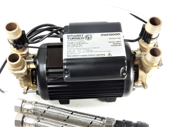 Stuart Turner Monsoon 3.5 - S4.0 bar Twin Shower Pump 46417 - Image 6