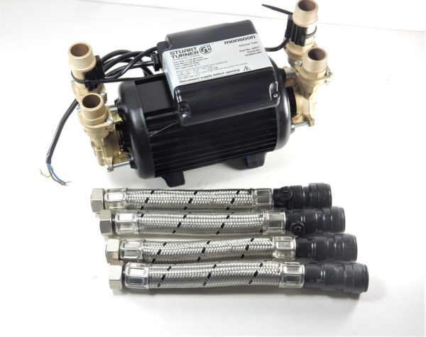 Stuart Turner Monsoon 3.5 - S4.0 bar Twin Shower Pump 46417