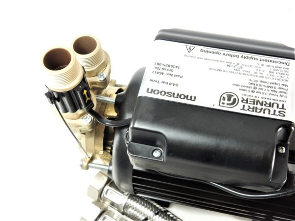 Stuart Turner Monsoon 3.5 - S4.0 bar Twin Shower Pump 46417 - Image 3