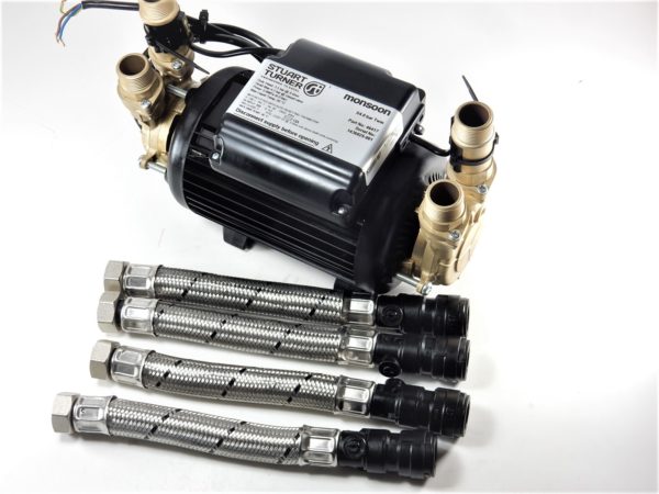 Stuart Turner Monsoon 3.5 - S4.0 bar Twin Shower Pump 46417 - Image 2