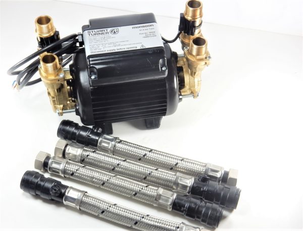 Stuart Turner Monsoon S1.5 bar Bar Twin Shower Pump 46506 - Image 7