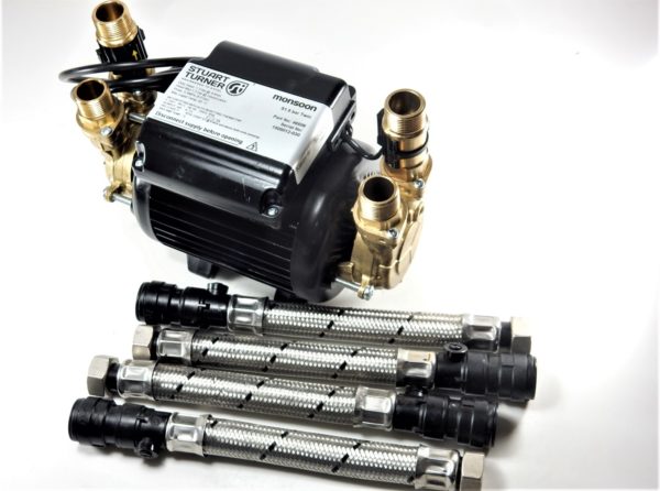 Stuart Turner Monsoon S1.5 bar Bar Twin Shower Pump 46506 - Image 3