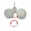 VAILLANT ECOTEC PLUS 612 615 618 624 630 637 (GREY) CONTROL KNOB 0020048969 Set of 3