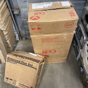 NEW Chaffoteaux Britony 2T hot water heater boiler & Flue