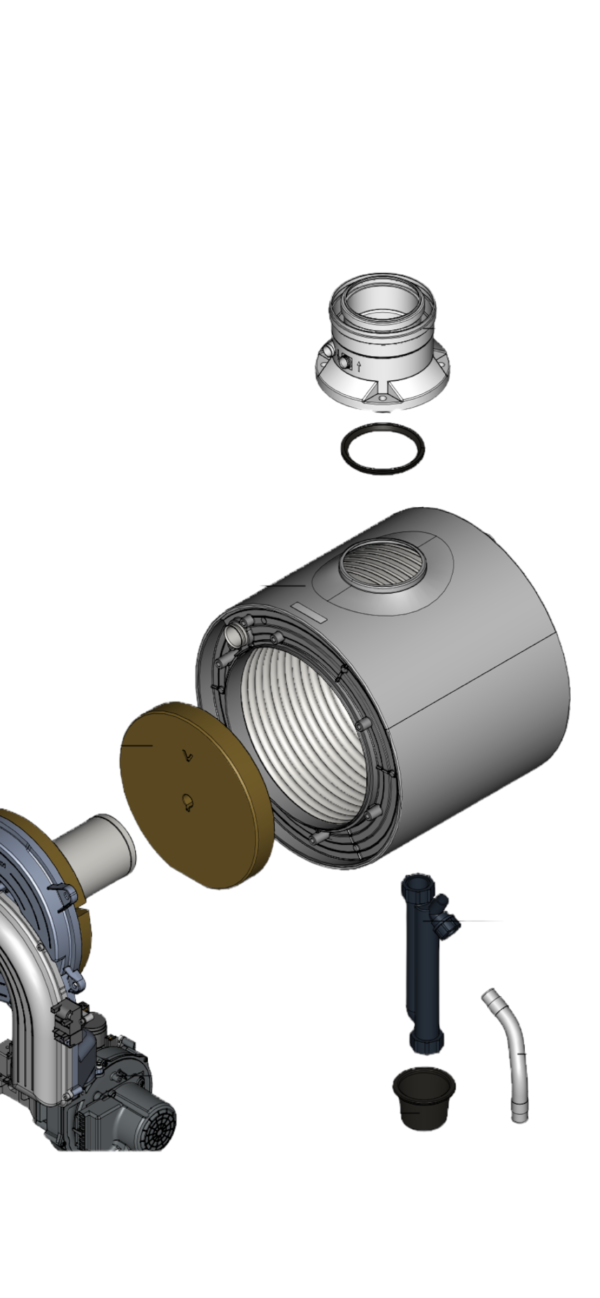 VIESSMANN VITODENS 200-W B2HA / WB2C /80Kw /100Kw /105kw HEAT EXCHANGER 7843862