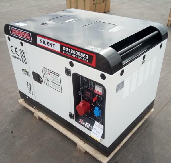 NEW ASHITA SILENT DIESEL GENERATOR 8kw VAT including in price