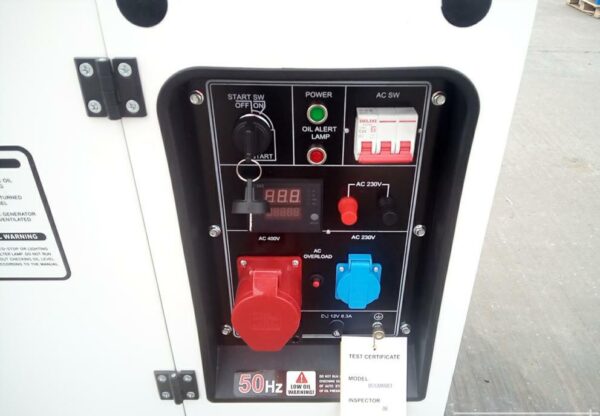 NEW ASHITA SILENT DIESEL GENERATOR 8kw VAT including in price - Image 3