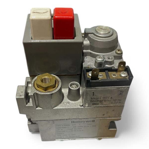 Honeywell V4400C 1237 V4400C1211 Red White Button Gas Valve 173346 49300100 240v