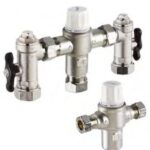 THERMOSTATIC MIXING VALVE Heatguard DC3 4in1 TMV3 approved 15mm HEAT 170 005