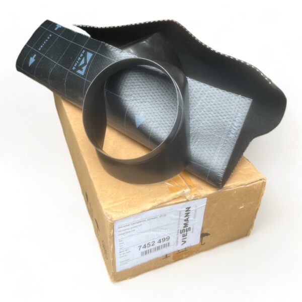 NEW Viessmann Lead Roof Tile 125mm (for 60/100 mm Flue System) 7452499