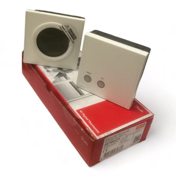 Danfoss RF Digital Thermostat RET2001RF & RX1-S Wireless Electronic 087N6474 - Image 2