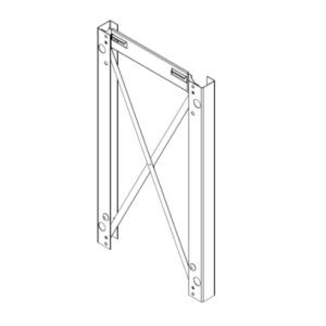 Genuine Viessmann Vitodens 100-W Rear Pipework Spacer Frame 7786482