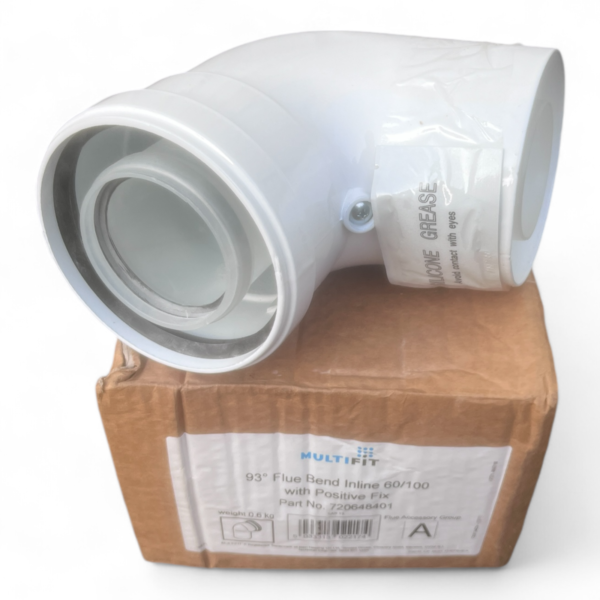 Baxi Combi Main 93° Boiler Flue Bend Elbow 5111075 720648401