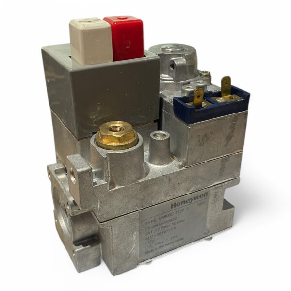 HONEYWELL V8800C1127 U RED AND WHITE PUSH BUTTON GAS VALVE 24v V8800C 1127 - Image 6