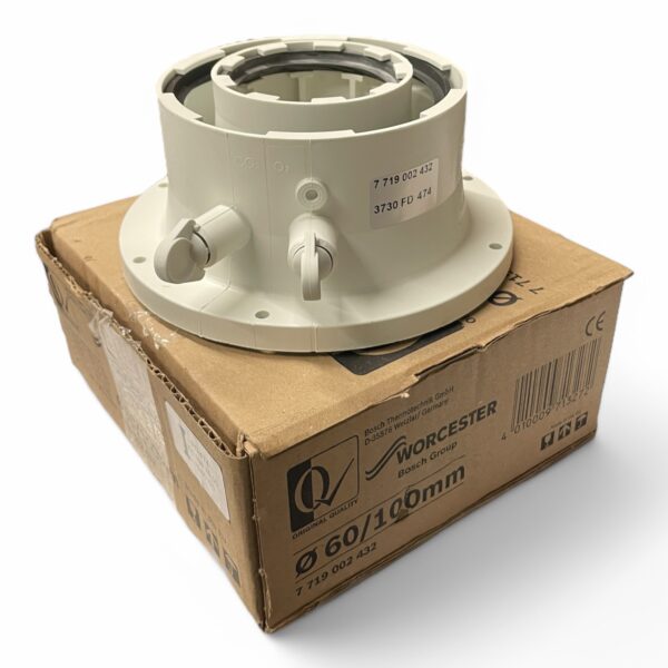 Worcester Bosch Greenstar 100mm Flue Vertical Adaptor 7719002432