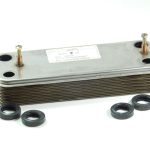 BAXI COMBI 80E & 80 MAXFLUE 12P DHW HEAT EXCHANGER 248047