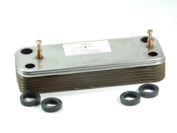 BAXI COMBI 80E & 80 MAXFLUE 12P DHW HEAT EXCHANGER 248047