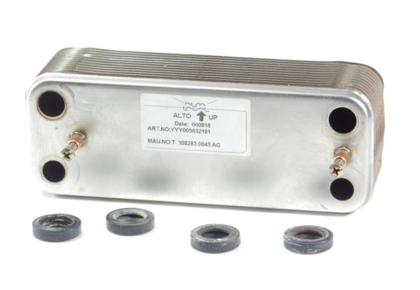 BAXI COMBI INSTANT 80E 80HE 105E 105HE 22P HEAT EXCHANGER 7223558 5114708 248723 - Image 3