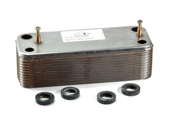 BAXI DUOTEC & PLATINUM 24HE 28HE 33HE 40HE HEAT EXCHANGER 7223558 5114708 248723