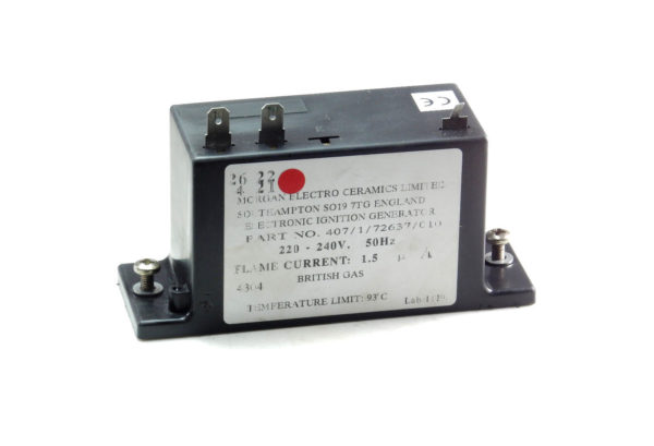 POTTERTON NETAHEAT MK 1 / 2 / 2F : 10/16 & 16/22 SPARK GENERATOR PCB 407654