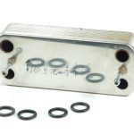 IDEAL MINI C24 / HE C24 & HENRAD / WICKES C80FF HEAT EXCHANGER 075460 was 75460